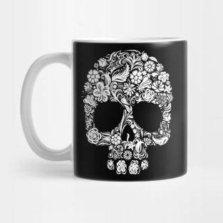 Flower Skull Calavera Mug